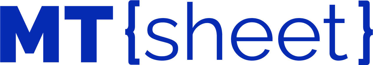 MTSheet Logo